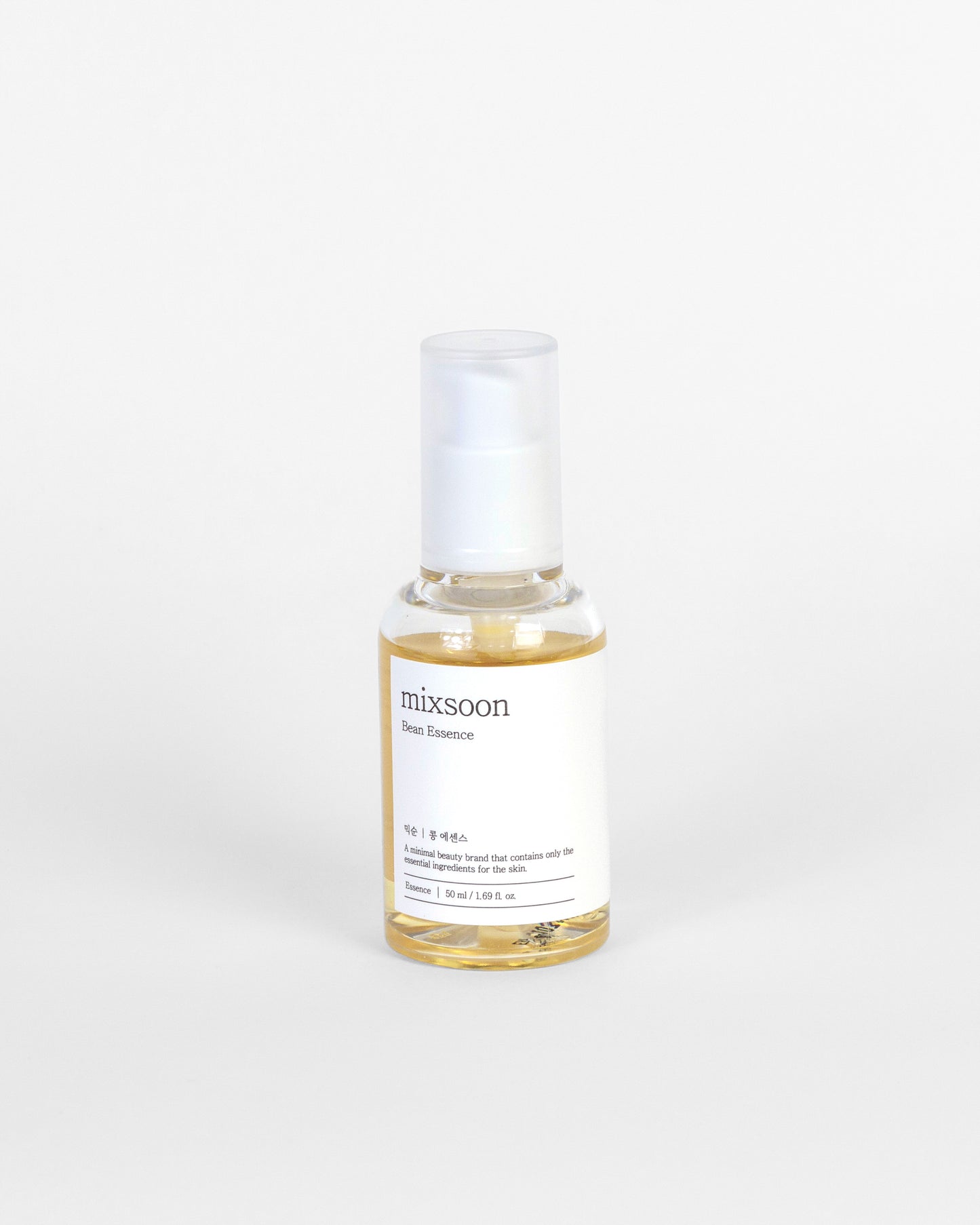 Mixsoon Bean Essence – Esencia fermentada de frijol con extracto de soya para nutrir, hidratar y mejorar la elasticidad de la piel.