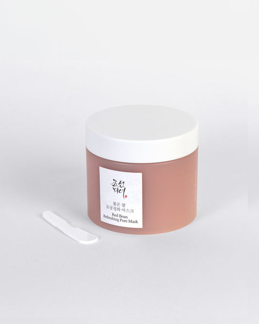 Beauty of Joseon Red Bean Pore Mask – Mascarilla purificante con extracto de frijol rojo para limpiar poros, absorber el exceso de grasa y suavizar la piel.