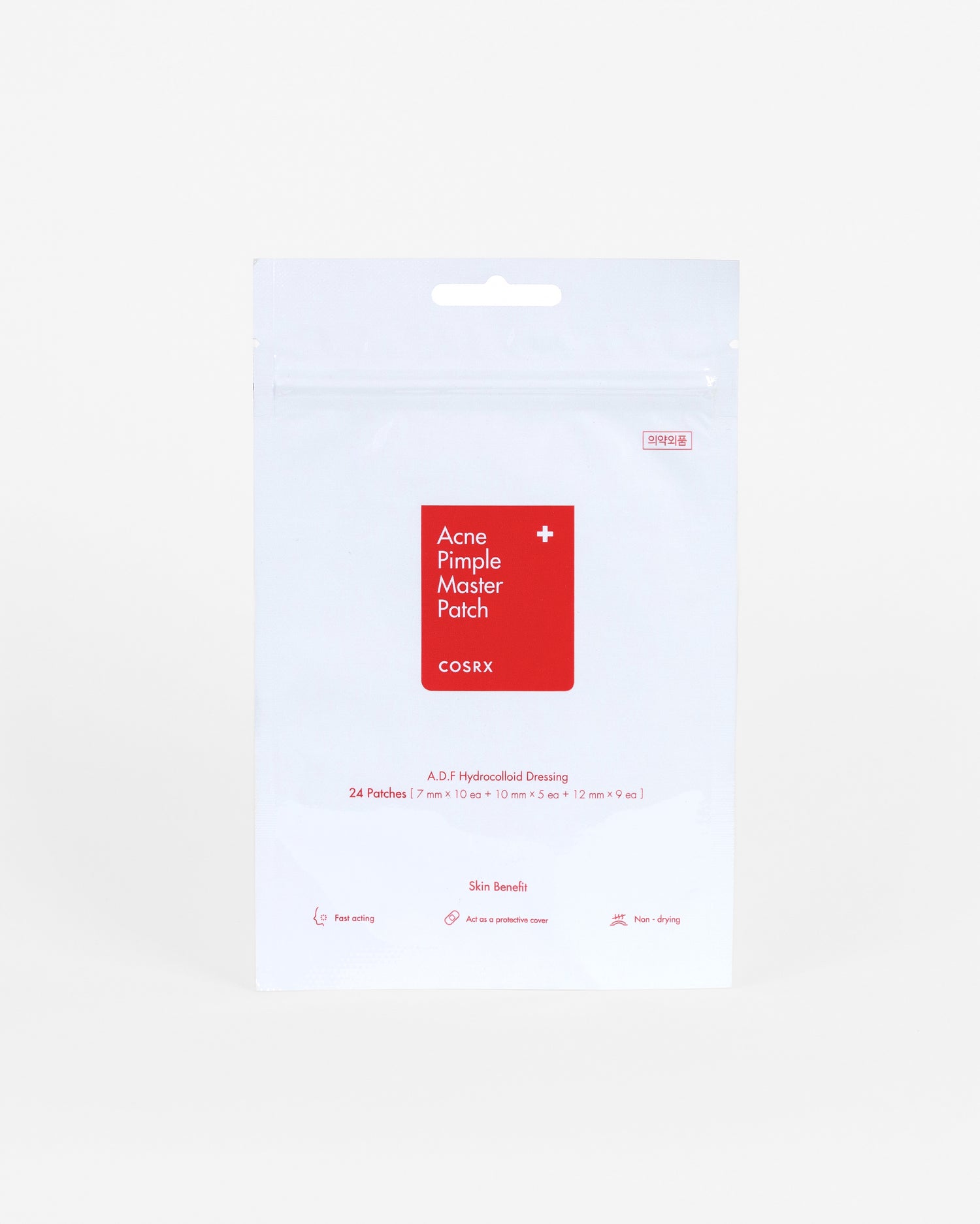 COSRX Acne Pimple Master Patch – Parches hidrocoloides para acné, protegen y aceleran la cicatrización de granos y espinillas (24 unidades).
