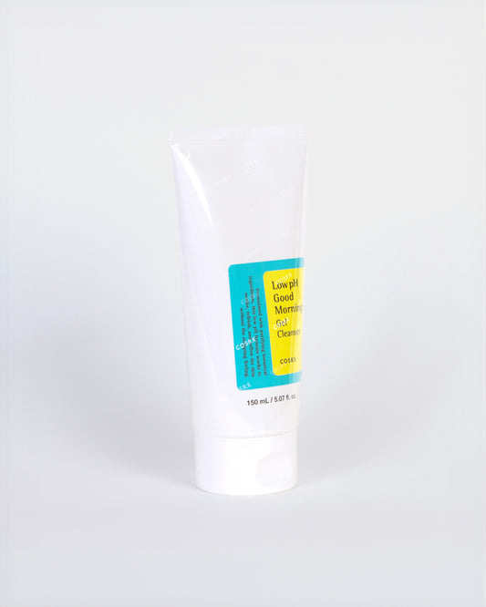 COSRX Low pH Good Morning Gel Cleanser – Limpiador facial suave con pH equilibrado para limpiar sin resecar, ideal para pieles sensibles y mixtas.