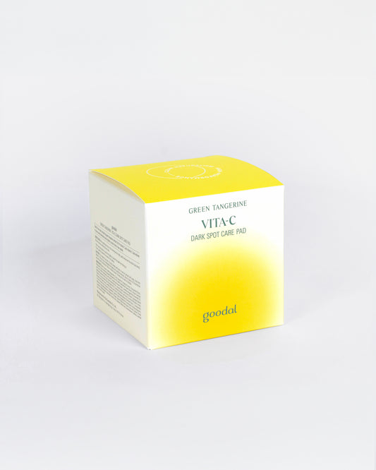 Goodal Green Tangerine Vita C Dark Spot Care Pad, parches de vitamina C para manchas oscuras en la piel
