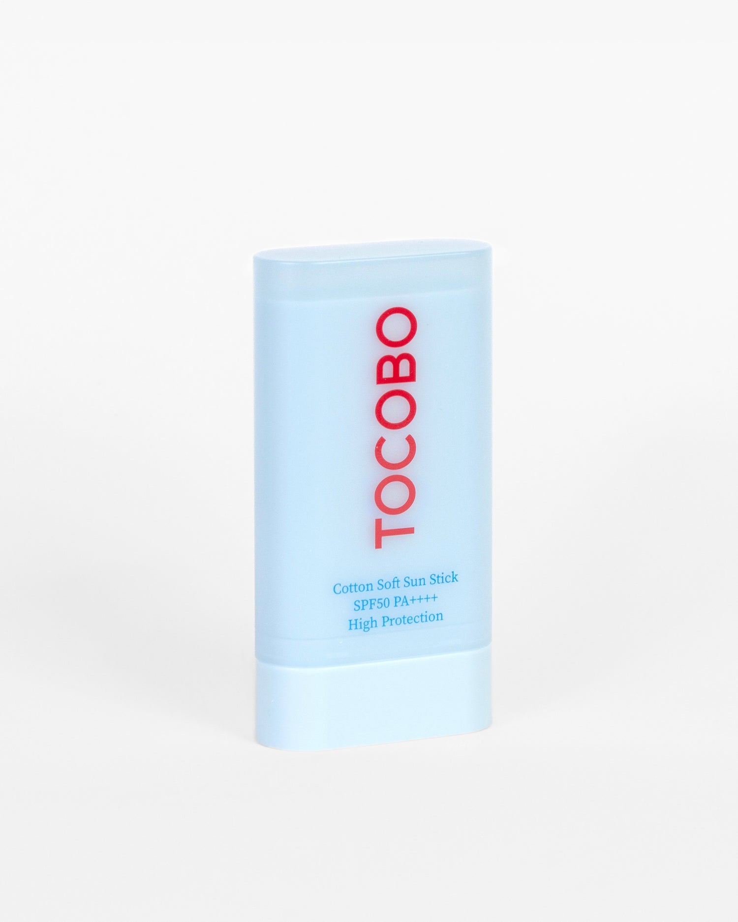 Tocobo Cotton Soft Sun Stick – Protector solar en barra con acabado mate y fórmula ligera para proteger la piel del sol sin sensación grasosa.